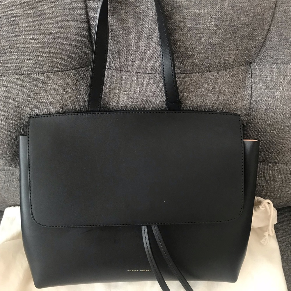 Mansur Gavriel Black Mini Lady Bag (Brand new)